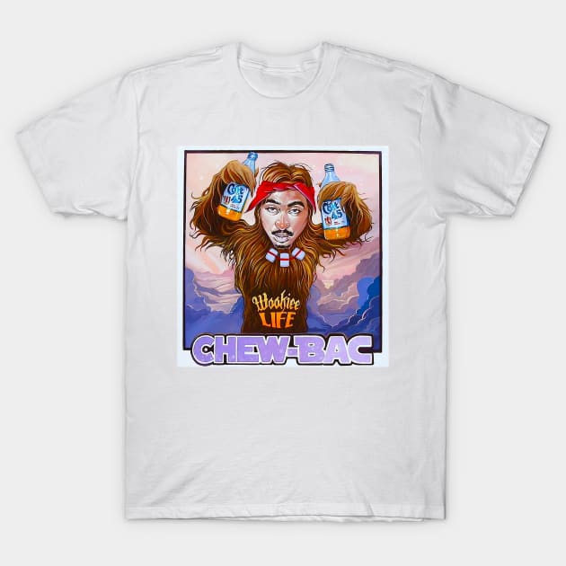 Chew-Bac T-Shirt by Dave MacDowell Designs